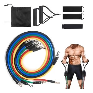 Set de 3 Bandas Elásticas de Resistencia para Fitness y Calistenia - imagen 2