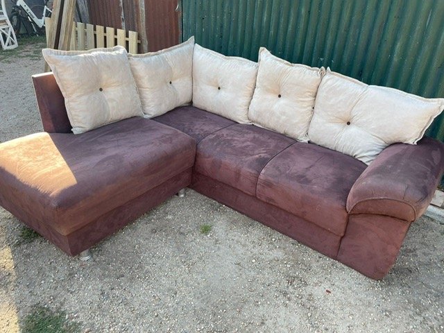 Sillon 3 cuerpos con chaise en buen estado - imagen 4