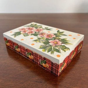 4 Cofres Alhajeros de Madera Decorados con Flores y Diseños - imagen 3