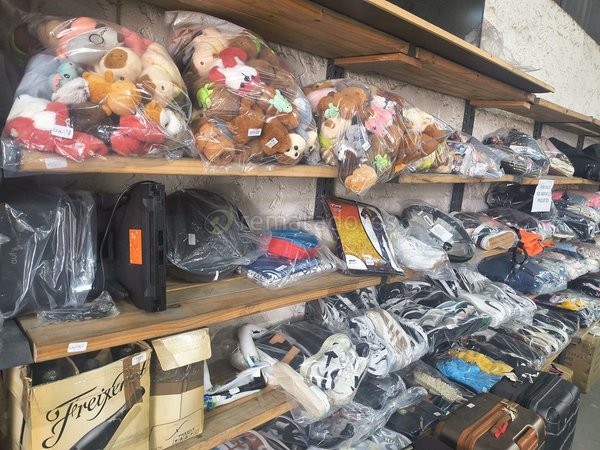 Lote de Peluches, Zapatillas y Equipaje