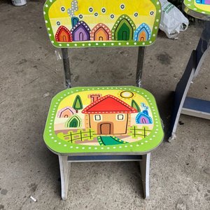 Pupitre Infantil con Silla, Diseño Divertido y Educativo - imagen 5