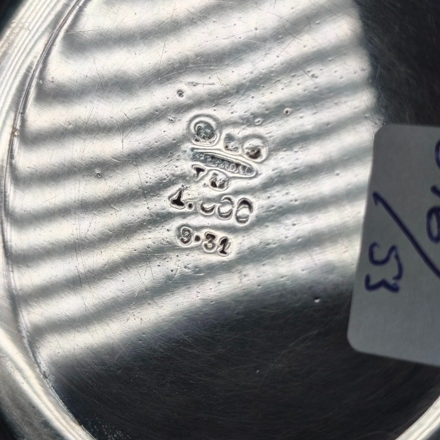 Servicio de té y café Christofle en plata - imagen 15