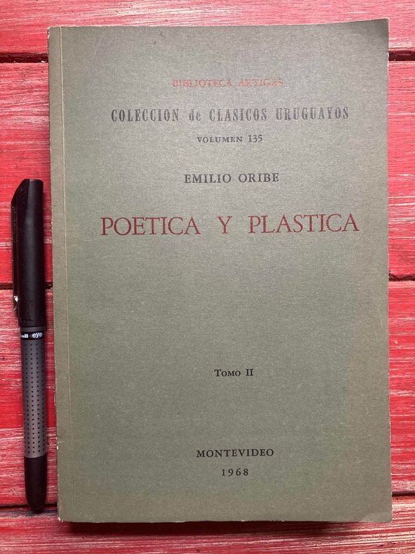 Libro de poesía y arte plástica EMILIO ORIBE - imagen 1