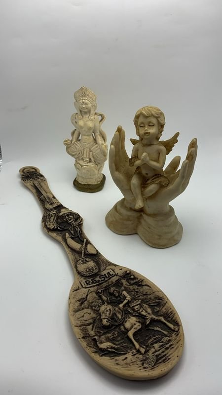 Adornos decorativos de cerámica y piedra - imagen 2