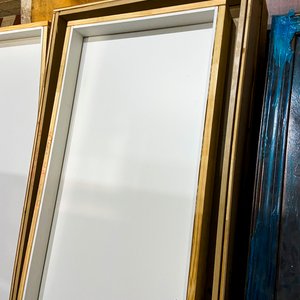 Cuatro Puertas MDF Blancas Sin Cerradura 206 x 70 cm - imagen 3
