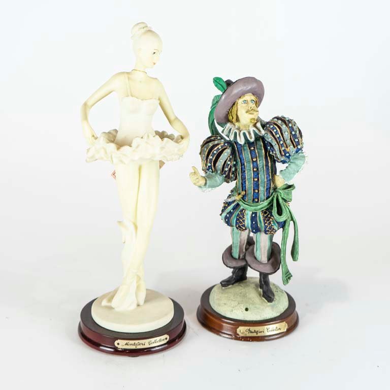 Figuras de pasta italiana para decoración
