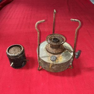 Anafe a Queroseno Antiguo con Quemador - imagen 1