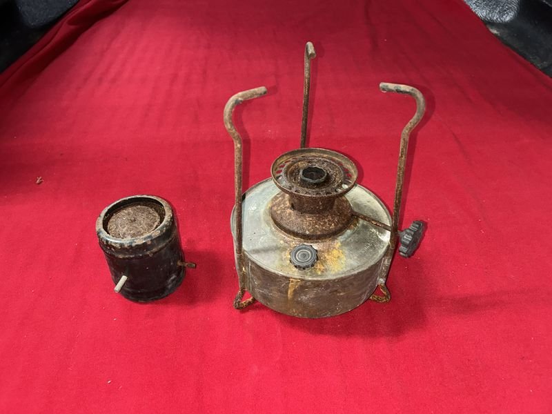 Anafe a Queroseno Antiguo con Quemador