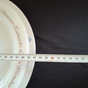 Lote de Vajilla: 3 Tazas Nescafé, 1 Pocillo Museo del Fútbol Uruguay, 8 Platos Opalina - imagen 2