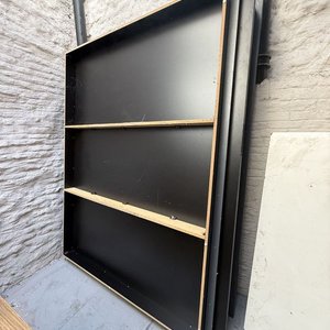 Lote de 5 Estanterías Negras de Madera - imagen 4