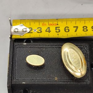 Cerradura Exterior de Hierro Fundición Danzi Men Suo con Llaves - imagen 6