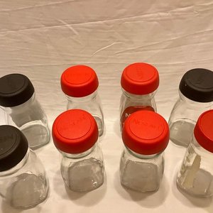 Lote de 7 Frascos de Vidrio Vacíos para Café con Tapas - imagen 3