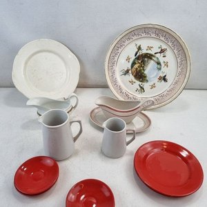 Set Vajilla Loza y Porcelana: 13 Piezas con Diseños Variados - imagen 2