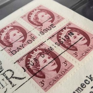 Sobre Primer Día de Canadá Conmemorativo Reina Elizabeth II 1954 - imagen 2
