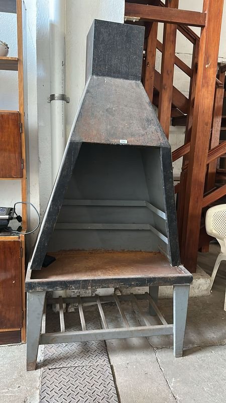 Estufa de chapa negra para hogar - imagen 2