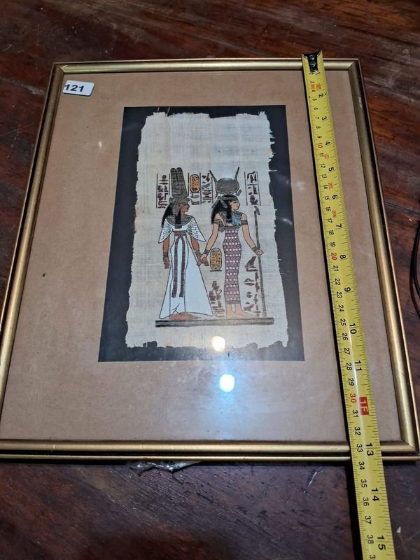 Pintura en marco con oro - imagen 2