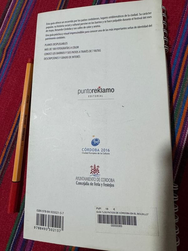 Libros sobre patios premiados en festivales de Córdoba - imagen 2