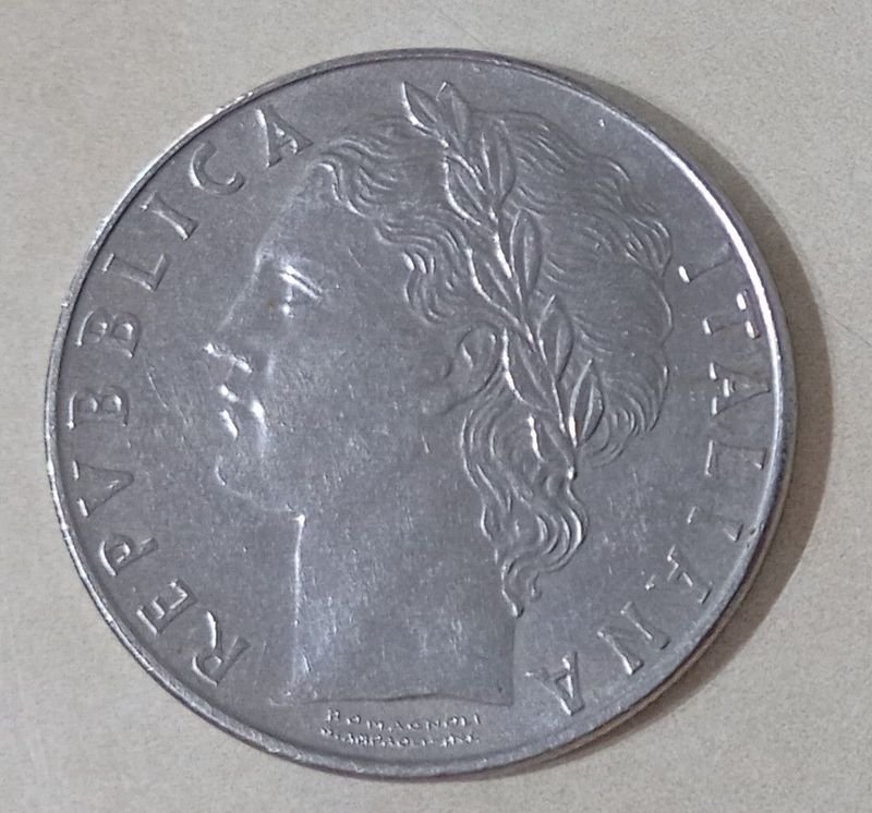Moneda italiana de 100 Liras de 1976 - imagen 2