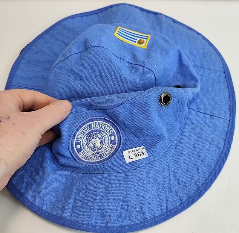 Gorro de las Naciones Unidas - Ejército Uruguayo - Hecho en Siria