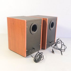 Cuatro Parlantes de Madera y Metal - imagen 3