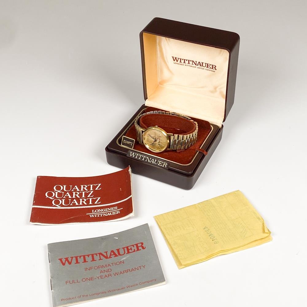 Reloj de Pulsera Caballero Longines Wittnauer Quartz con Caja y Folletos