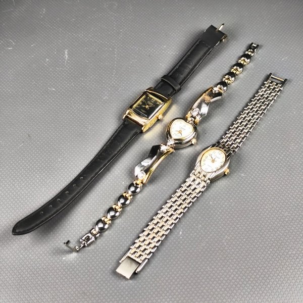 Lote de 3 Relojes de Dama: Cussi, Cadina Corazón y Cadina Classic - imagen 1