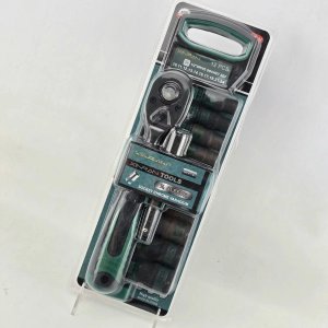 Juego de Llave Rachet y Dados 12 Piezas Marca Xinran - imagen 1
