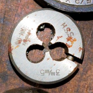 Lote de 8 Dados de Terraja Ingleses y Alemanes - imagen 3