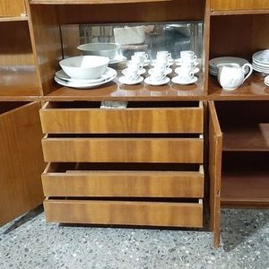 Modular de Madera Enchapad con 9 Puertas, Cajones y Estantes - imagen 2