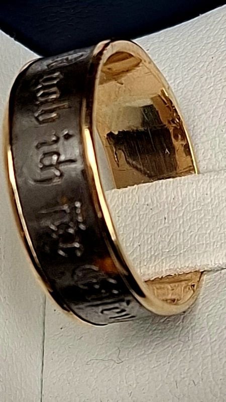 Lote siguiente: Anillo original de la Primera Guerra Mundial - 1914