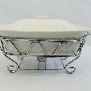 Richaud Loza con Tapa y Base Cromada - imagen 3