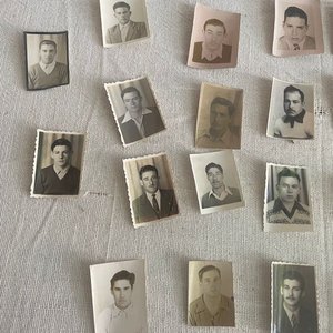Lote de Fotos Antiguas de Ciclistas Uruguayos de Colonia - imagen 5