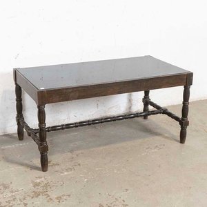 Lote anterior: Mesa de Living Inglesa con Tapa de Vidrio Color