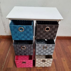 Mueble Organizador Blanco con Cajones de Colores - imagen 6