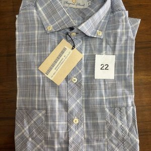 Camisa Rayas Azules Talle XL - Regent Street - imagen 1