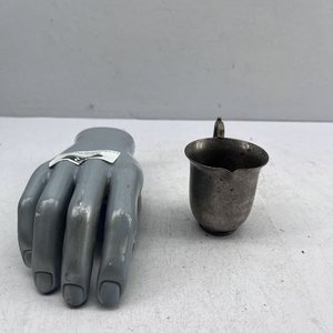 Medida Doble para Whisky en Peltre con Asa - imagen 2