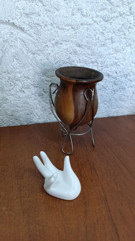 Mate con soporte en excelente estado - imagen 2