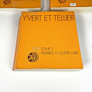 Tres Catálogos Yvert et Tellier de Sellos 1978 - imagen 3