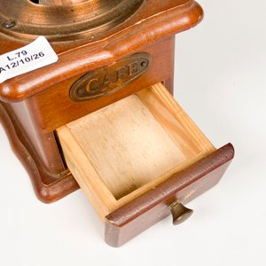 Molinillo de Café Antiguo de Madera con Cajón - imagen 4