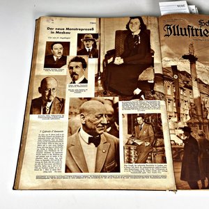 Tomo de Revistas Ilustradas Alemanas y Suizas Antiguas - imagen 4