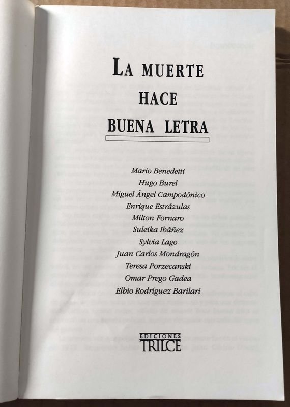 Libro de poesía uruguaya firmado por varios autores - imagen 3