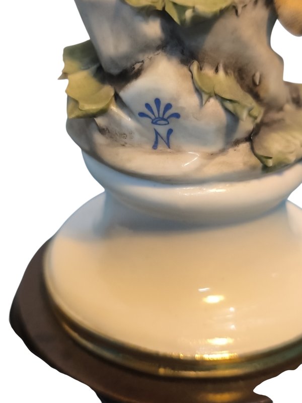 Capodimonte Figurines de Niños Alegóricos en Porcelana Biscuit - imagen 5