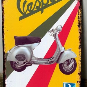 Lote anterior: Cartel Decorativo Metálico Vespa Piaggio 28x19 cm