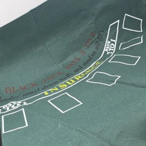 Paño de Juego para Black Jack y Ruleta Verde 1.8 x 0.9 mts - imagen 3