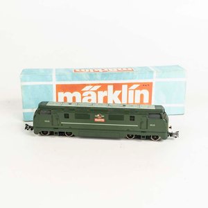 Locomotora Marklin made in Germany en su caja original. - imagen 2