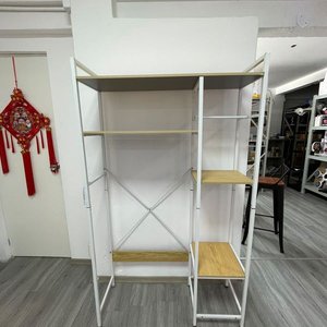 Estantería Organizadora de Metal y Madera para Baño - imagen 2