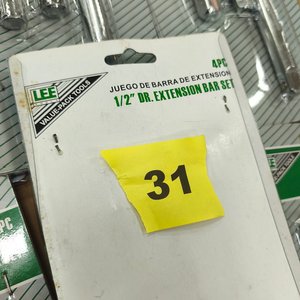 Juego de 6 Extensiones para Llave de Tubo 1/2" Dr. Marca LEE - imagen 4