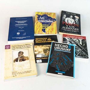 Lote de 7 Libros Varios sobre Historia y Cultura Uruguaya - imagen 1