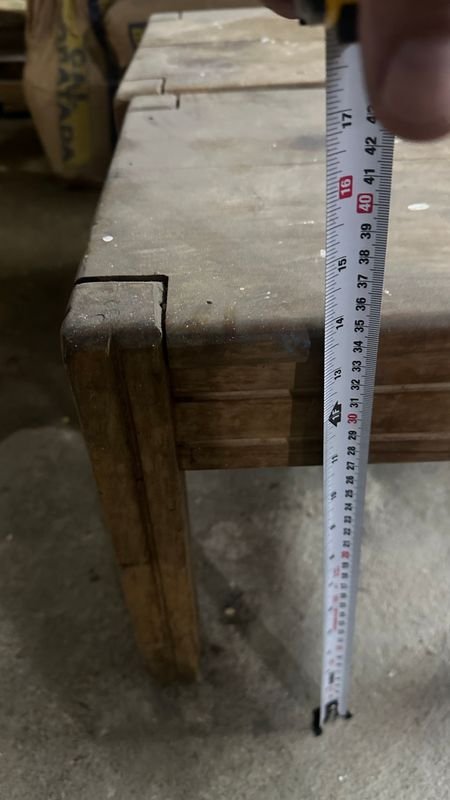 Bancos de madera usados - imagen 7
