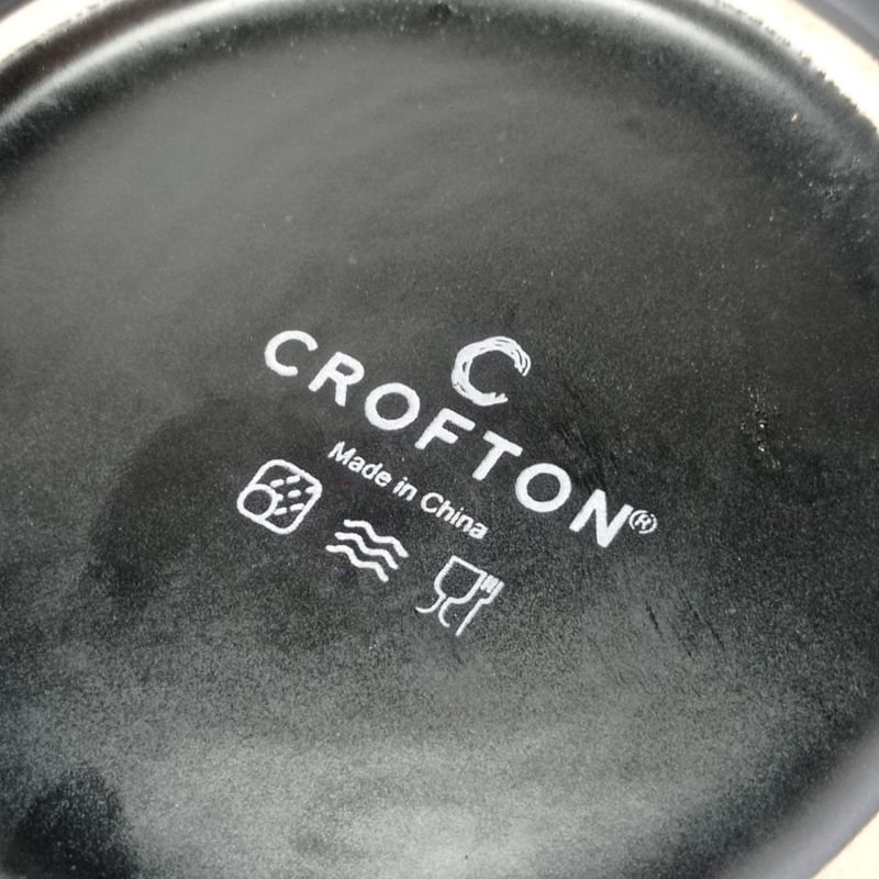 Platos de color negro Crofton - imagen 3